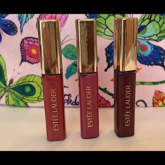 ESTEE LAUDER 4 PIECE LIP GLOSS SET - Picture 2 of 5